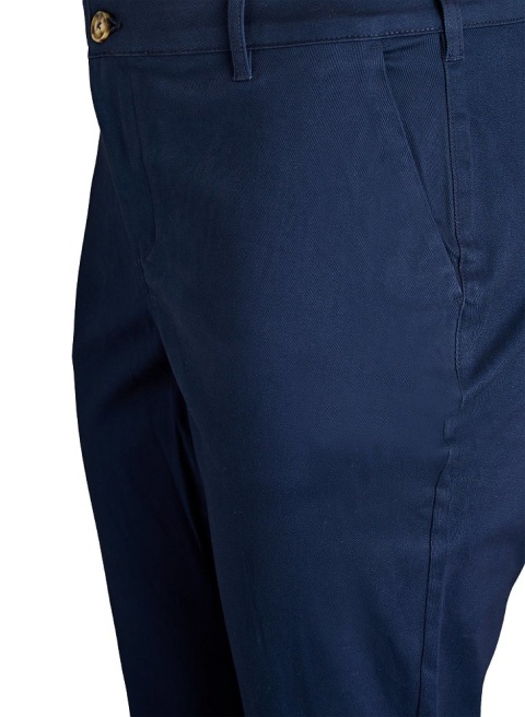 ZIZZI ELEGANCKIE GRANATOWE SPODNIE BAWEŁNA 100D