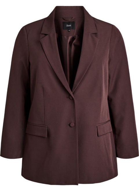 ZIZZI ELEGANCKA BURGUNDOWA MARYNARKA 377B