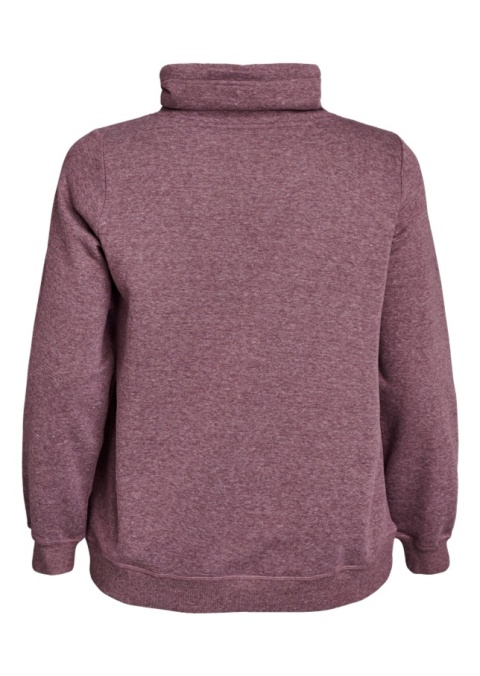 ZIZZI RÓŻOWA BLUZA Z KOŁNIERZEM KIESZENIE 041C