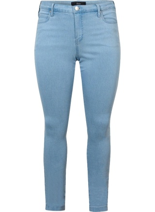 ZIZZI AMY JASNE SPODNIE JEANSY ZWĘŻANE N78 568A