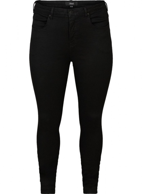 ZIZZI CZARNE KLASYCZNE WYGODNE SPODNIE JEANSY N82 305L