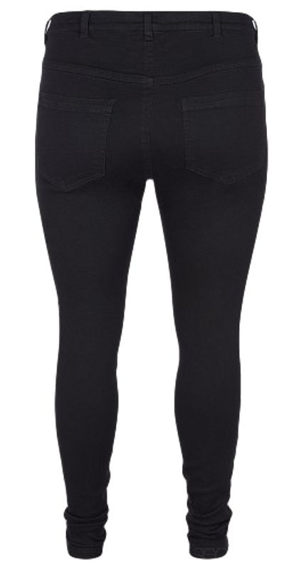 ZIZZI CZARNE KLASYCZNE WYGODNE SPODNIE JEANSY N82 305L