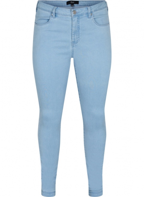 ZIZZI EX LT BLUE BŁĘKITNE RURKI JEANSY KLASYCZNE SPODNIE 305L N82