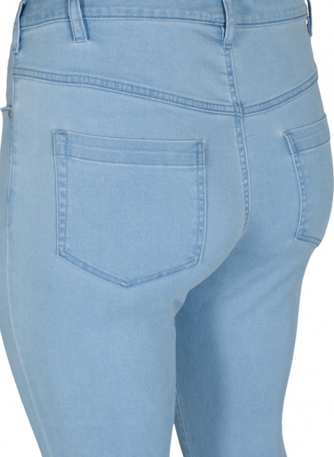 ZIZZI EX LT BLUE BŁĘKITNE RURKI JEANSY KLASYCZNE SPODNIE 305L N82