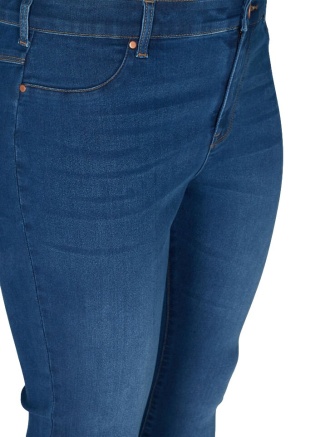 ZIZZI ELASTYCZNE CIEMNONIEBIESKIE SPODNIE JEANS JEGGINSY 064L