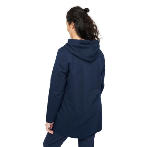 APRICO ROZPINANA BLUZA KAPTUR GRANATOWA A012