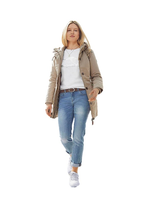 KANGAROOS CIEPŁA ZIMOWA KURTKA PARKA KG01