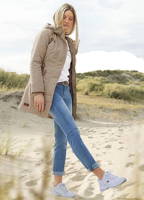 KANGAROOS CIEPŁA ZIMOWA KURTKA PARKA KG01