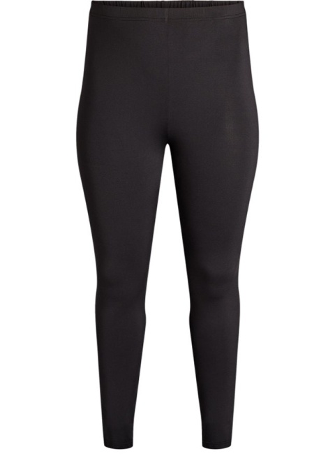 ZIZZI KLASYCZNE CZARNE LEGGINSY WYGODNE 989H