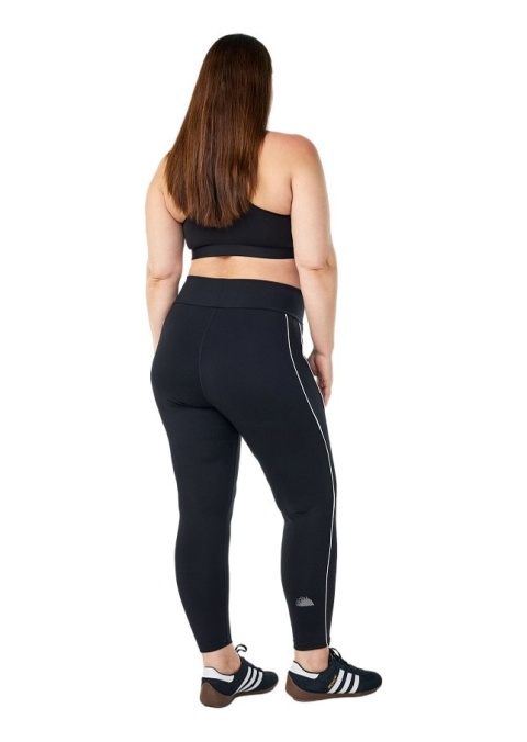 ZIZZI CZARNE SPORTOWE LEGGINSY 7/8 LAMÓWKI 216F