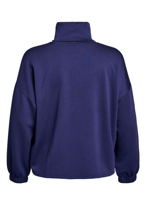 ZIZZI GRANATOWA BLUZA Z GOLFEM 055J
