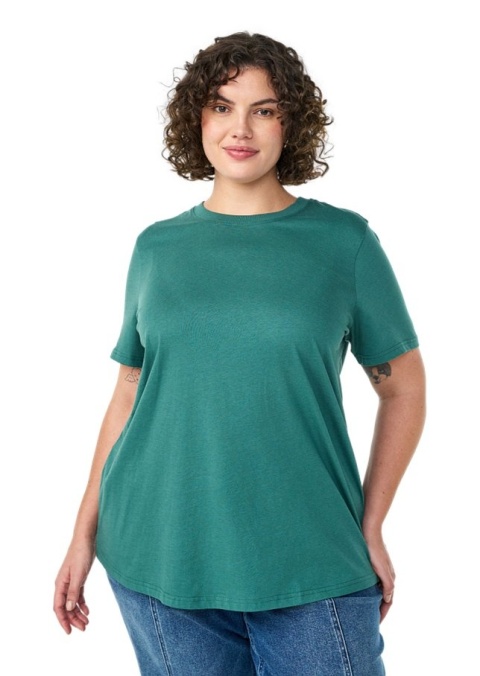 ZIZZI ZIELONY T-SHIRT BAWEŁNA 264A