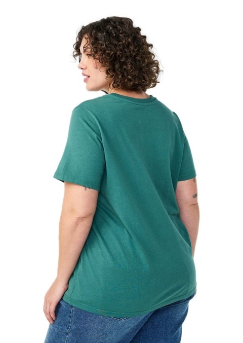 ZIZZI ZIELONY T-SHIRT BAWEŁNA 264A