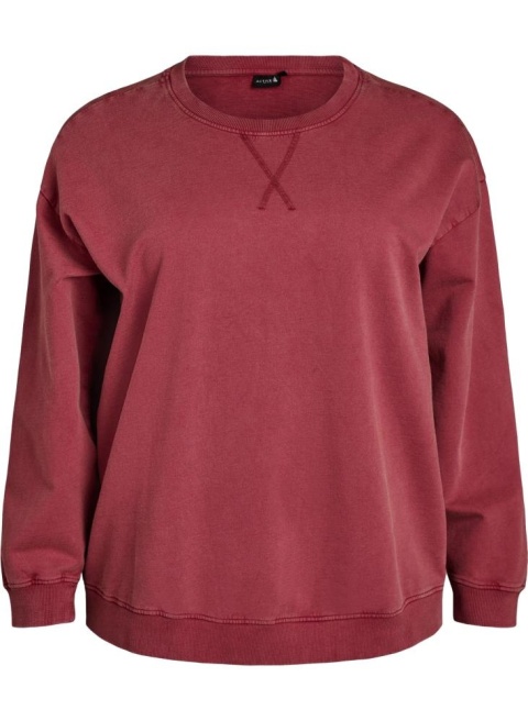 ZIZZI LUŹNA CZERWONA BLUZA BAWEŁNA 261A