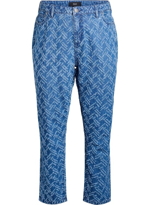 ZIZZI SPODNIE JEANSY Z WYSOKIM STANEM WZÓR 088L