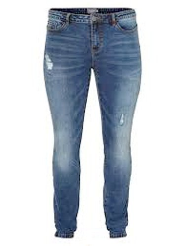 JUNAROSE WYCIERANE JEANSY RURKI DZIURY 5548 JUNAROSE WYCIERANE JEANSY RURKI DZIURY 5548