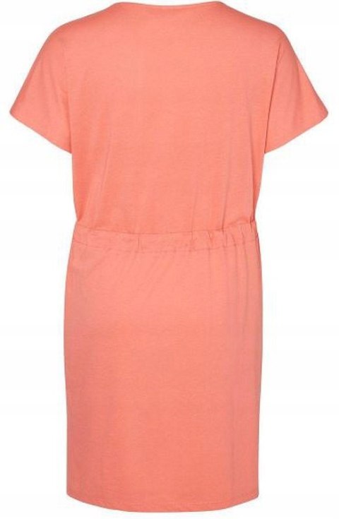 JUNAROSE MODNA SUKIENKA KORAL PLUS SIZE 4508 JUNAROSE MODNA SUKIENKA KORAL PLUS SIZE 4508