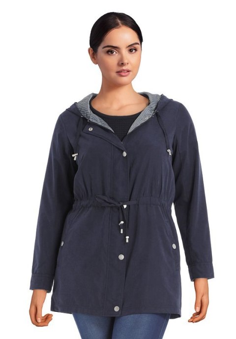 ZIZZI PRZEJŚCIOWA KURTKA PARKA GRANAT 020A ZIZZI PRZEJŚCIOWA KURTKA PARKA GRANAT 020A