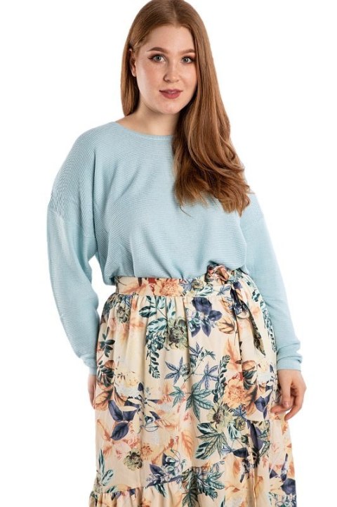 ZIZZI SPÓDNICA FALBANY FLORAL PRINT 441A ZIZZI SPÓDNICA FALBANY FLORAL PRINT 441A