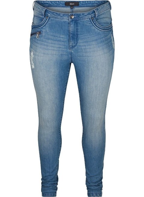 ZIZZI JEANSY DZIURY AMY SUPER SLIM 803B ZIZZI JEANSY DZIURY AMY SUPER SLIM 803B