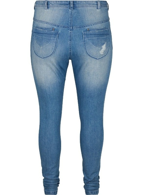 ZIZZI JEANSY DZIURY AMY SUPER SLIM 803B ZIZZI JEANSY DZIURY AMY SUPER SLIM 803B