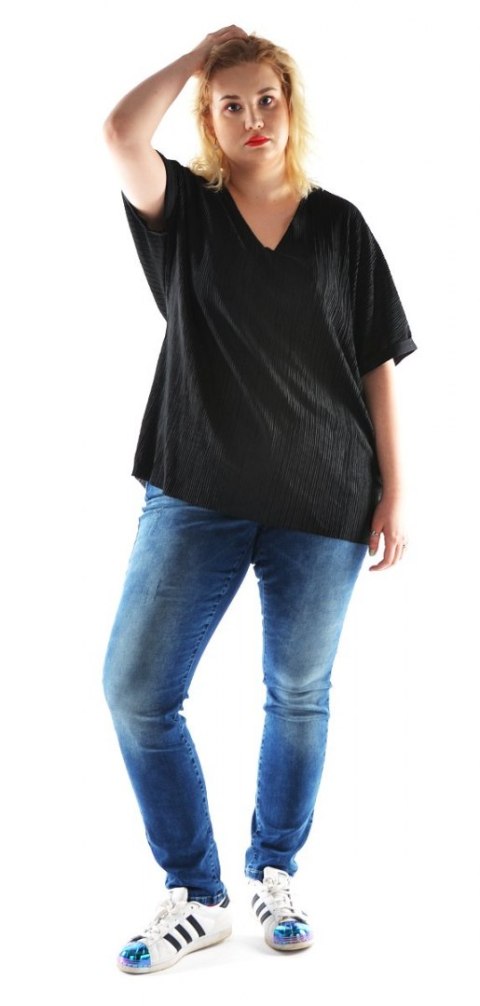JUNAROSE NIEBIESKIE SPODNIE JEANSY 5646 JUNAROSE NIEBIESKIE SPODNIE JEANSY 5646