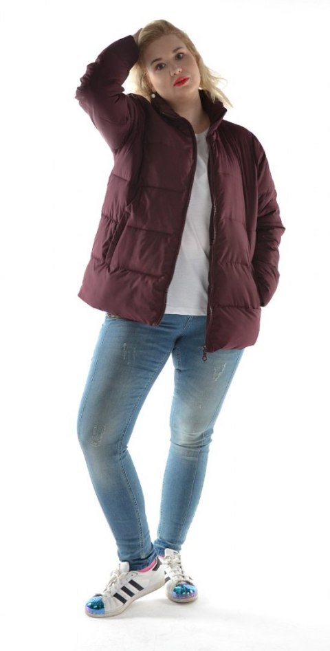 ZIZZI ZIMOWA KURTKA ŚLIWKA 409A ZIZZI ZIMOWA KURTKA ŚLIWKA 409A