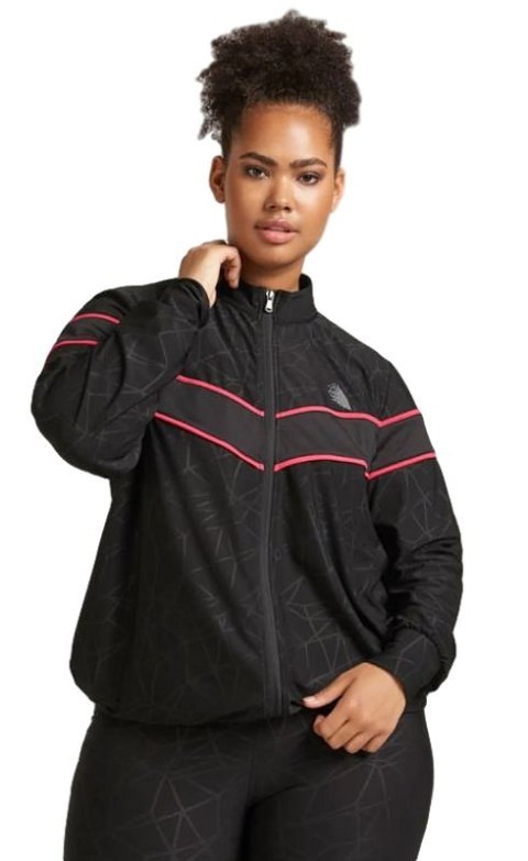 ZIZZI CZARNA SPORTOWA BLUZA Z013 ZIZZI CZARNA SPORTOWA BLUZA Z013