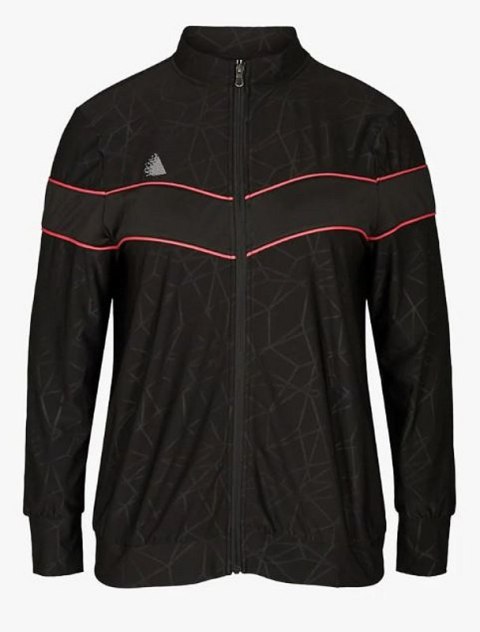 ZIZZI CZARNA SPORTOWA BLUZA Z013 ZIZZI CZARNA SPORTOWA BLUZA Z013