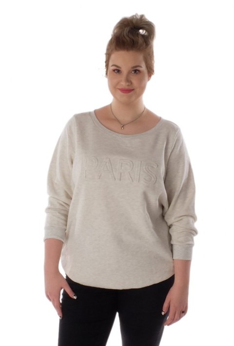 ZIZZI JASNA BLUZA PARIS MELANŻ Z024 ZIZZI JASNA BLUZA PARIS MELANŻ Z024