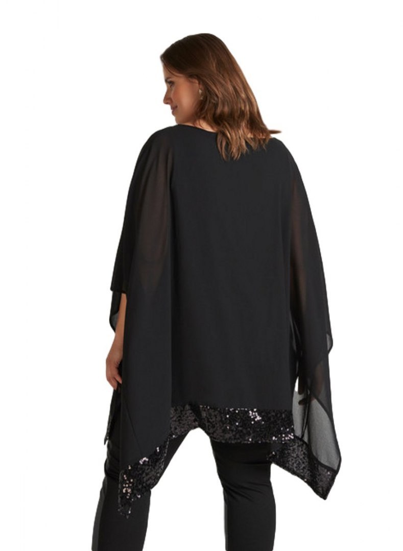 ZIZZI ELEGANCKA TUNIKA 2W1 Z CEKINAMI 098A ZIZZI ELEGANCKA TUNIKA 2W1 Z CEKINAMI 098A