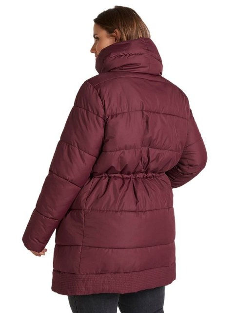 ZIZZI MODNA PIKOWANA KURTKA BORDOWA 400A ZIZZI MODNA PIKOWANA KURTKA BORDOWA 400A
