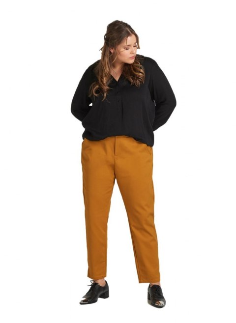 ZIZZI ELEGANCKIE SPODNIE CHINOSY MIODOWE 234A ZIZZI ELEGANCKIE SPODNIE CHINOSY MIODOWE 234A