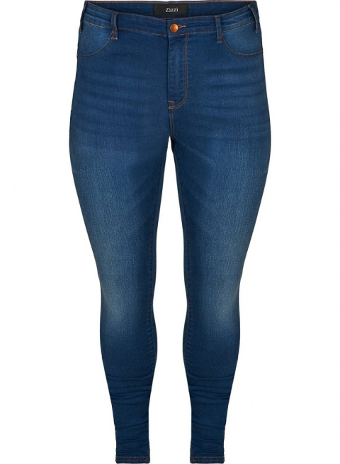 ZIZZI KLASYCZNE JASNE JEANSY PRZETARCIA 064A ZIZZI KLASYCZNE JASNE JEANSY PRZETARCIA 064A