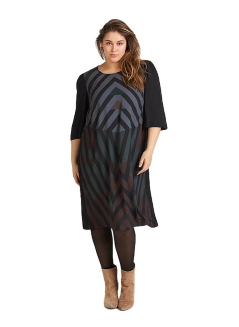 ZIZZI FANTASTYCZNA GEOMETRYCZNA SUKIENKA 127A ZIZZI FANTASTYCZNA GEOMETRYCZNA SUKIENKA 127A