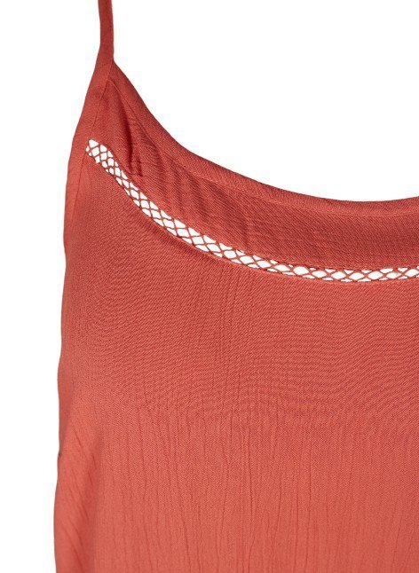 ZIZZI MODA SUKIENKA BOHO KORALOWA 398A ZIZZI MODA SUKIENKA BOHO KORALOWA 398A