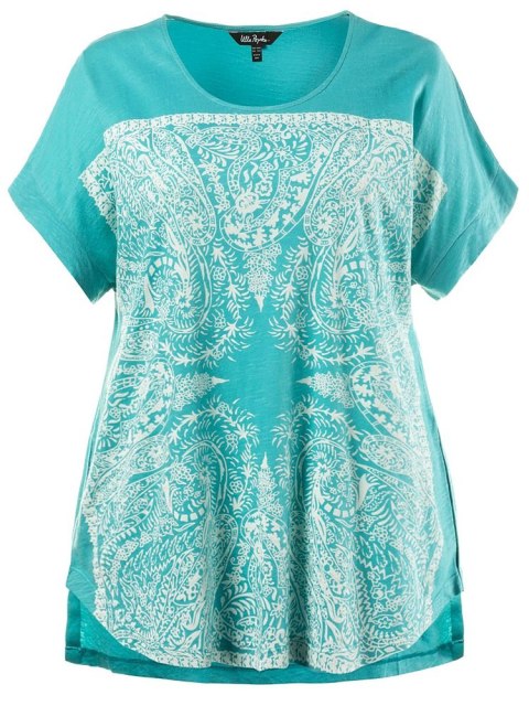 ULLA POPKEN BLUZKA OVERSIZE NADRUK UP03 ULLA POPKEN BLUZKA OVERSIZE NADRUK UP03