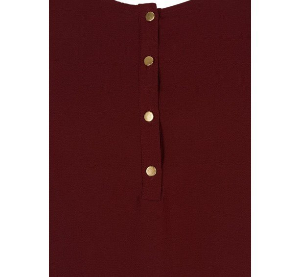 ZIZZI ELEGANCKA TUNIKA BORDOWA 308B ZIZZI ELEGANCKA TUNIKA BORDOWA 308B
