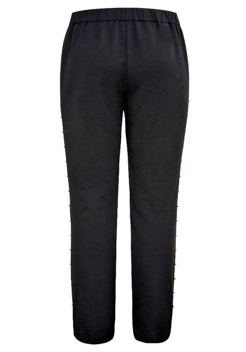 SHEEGO ELEGANCKIE CZARNE SPODNIE PROSTE SH95 SHEEGO ELEGANCKIE CZARNE SPODNIE PROSTE SH95