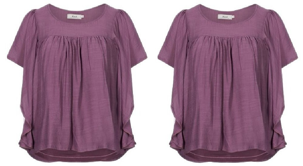 ZIZZI ELEGANCKA TUNIKA NIETOPERZ FIOLET 353A ZIZZI ELEGANCKA TUNIKA NIETOPERZ FIOLET 353A