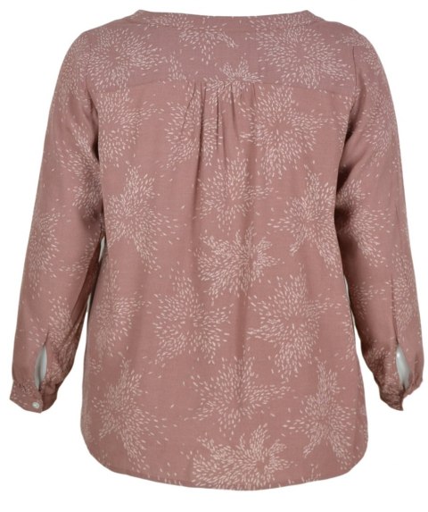 ZIZZI ELEGANCKA BRĄZOWA BLUZKA Z205 ZIZZI ELEGANCKA BRĄZOWA BLUZKA Z205