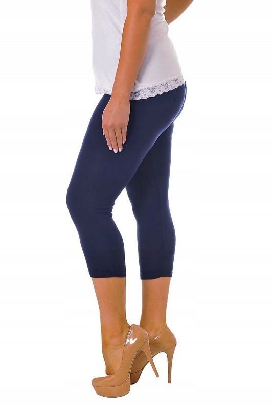 NOUVELLE GRANATOWE LEGGINSY 3/4 NO131 NOUVELLE GRANATOWE LEGGINSY 3/4 NO131