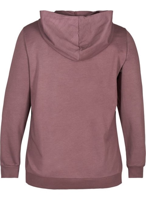 ZIZZI BLUZA Z KAPTUREM CIEMNY RÓŻ 433A ZIZZI BLUZA Z KAPTUREM CIEMNY RÓŻ 433A
