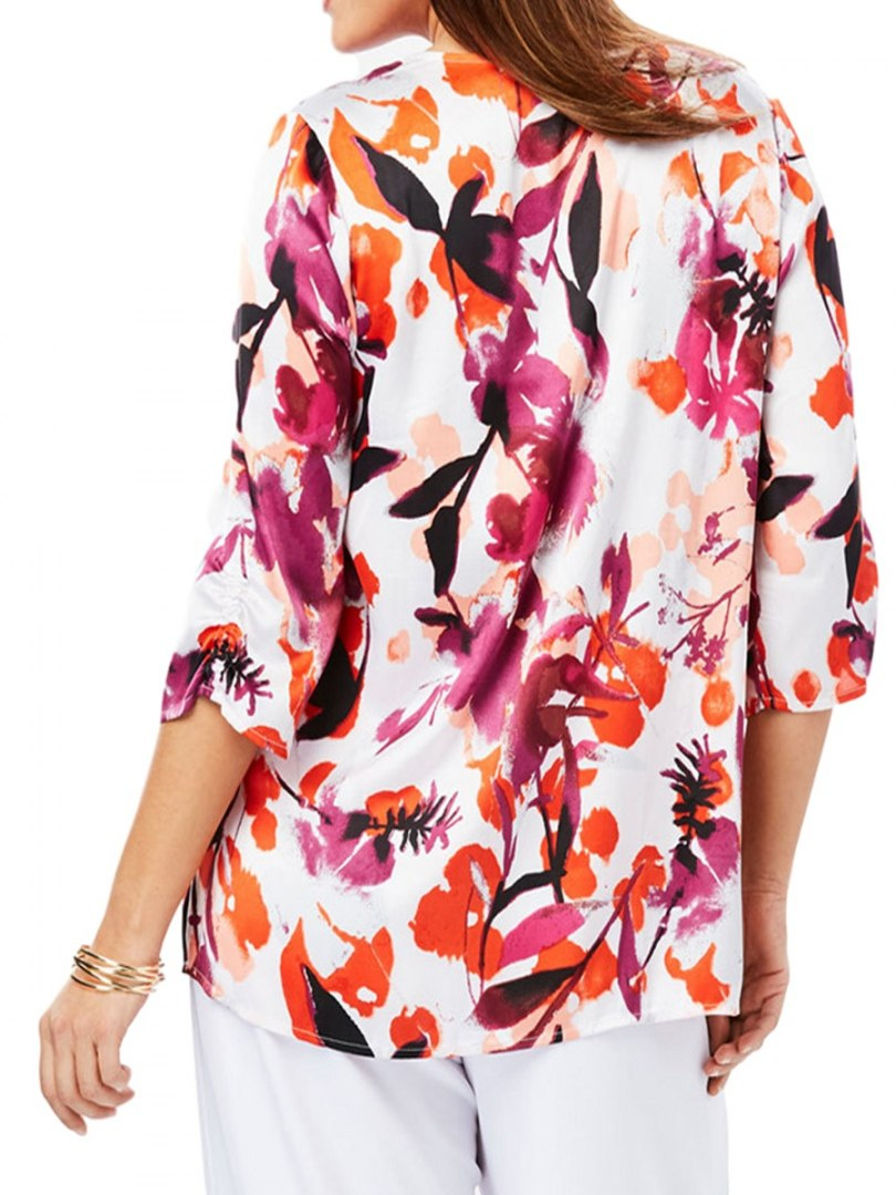 JESSICA LONDON UROCZA KWIATOWA BLUZKA JL01 JESSICA LONDON UROCZA KWIATOWA BLUZKA JL01