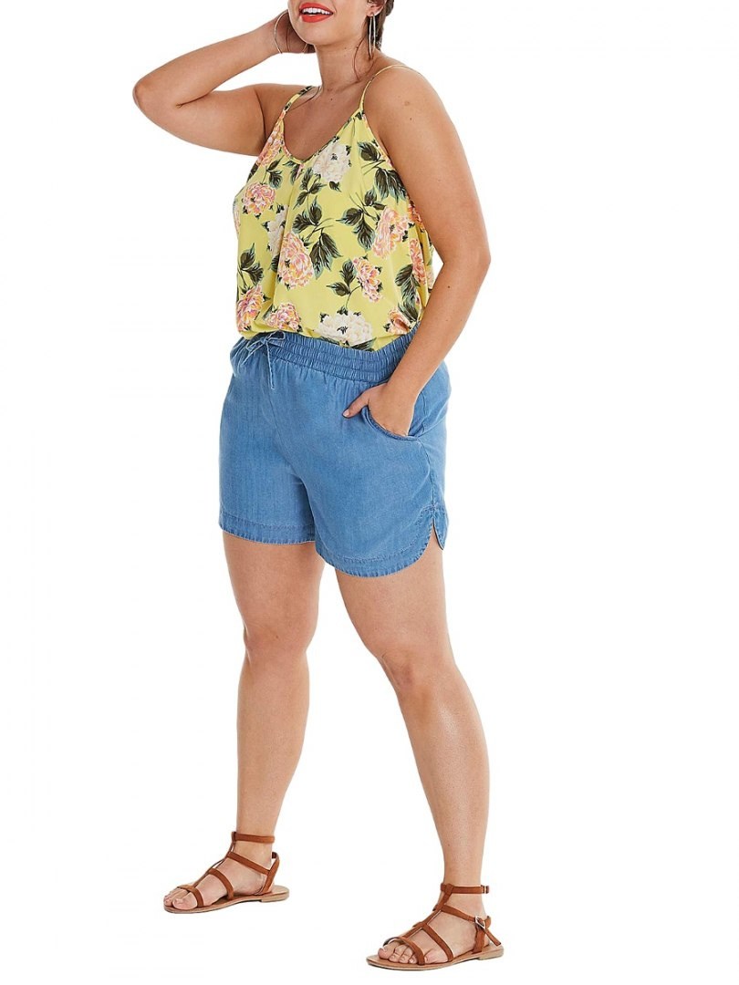 SIMPLY BE WYGODNE SPODENKI A'LA JEANS SB01 SIMPLY BE WYGODNE SPODENKI A'LA JEANS SB01