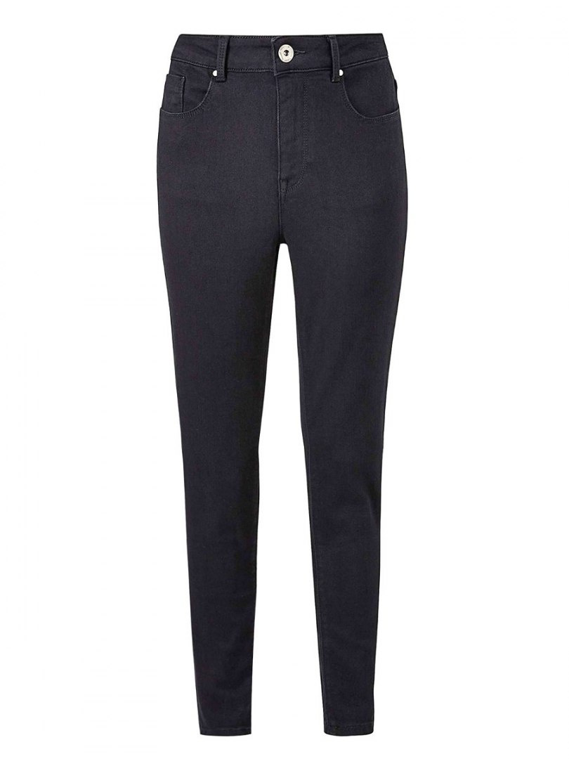 SIMPLY BE CZARNE KLASYCZNE JEANSY SB04 SIMPLY BE CZARNE KLASYCZNE JEANSY SB04