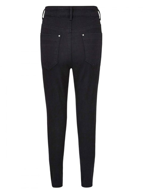 SIMPLY BE CZARNE KLASYCZNE JEANSY SB04 SIMPLY BE CZARNE KLASYCZNE JEANSY SB04