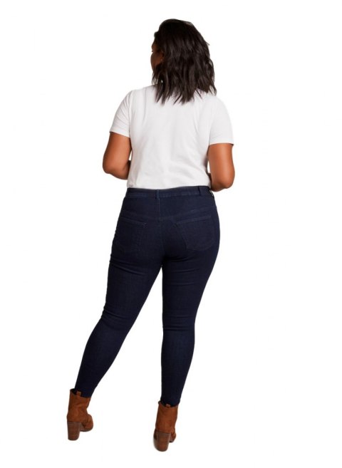 ZIZZI JEANSY RURKI GRANAT PRZETARCIA 003A ZIZZI JEANSY RURKI GRANAT PRZETARCIA 003A
