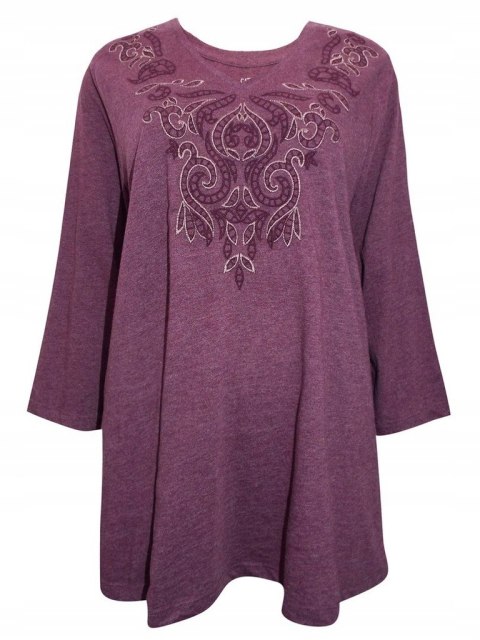 CATHERINES MODNA BLUZKA HAFTY BORDO CA02 CATHERINES MODNA BLUZKA HAFTY BORDO CA02