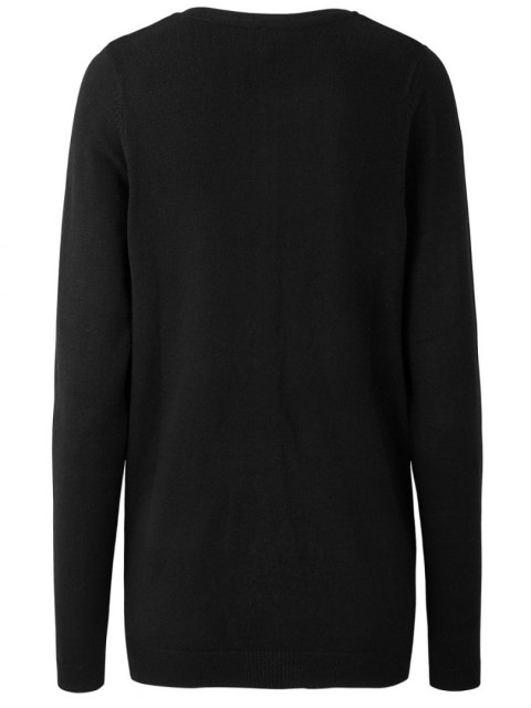 CAPSULE CZARNY KLASYCZNY SWETER CA08 CAPSULE CZARNY KLASYCZNY SWETER CA08